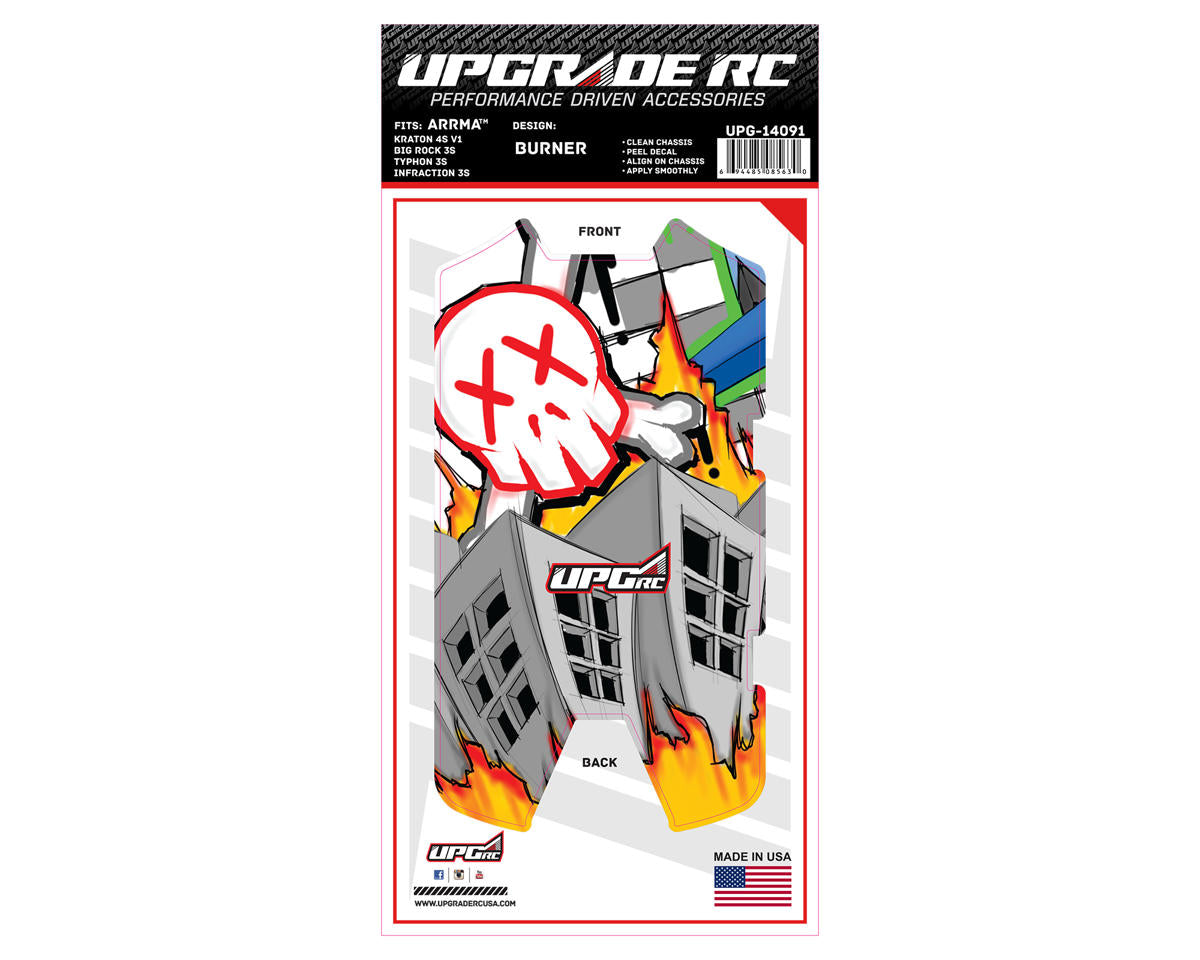 UpGrade RC Chassis Protector for Arrma® 3S (Burner) (1)