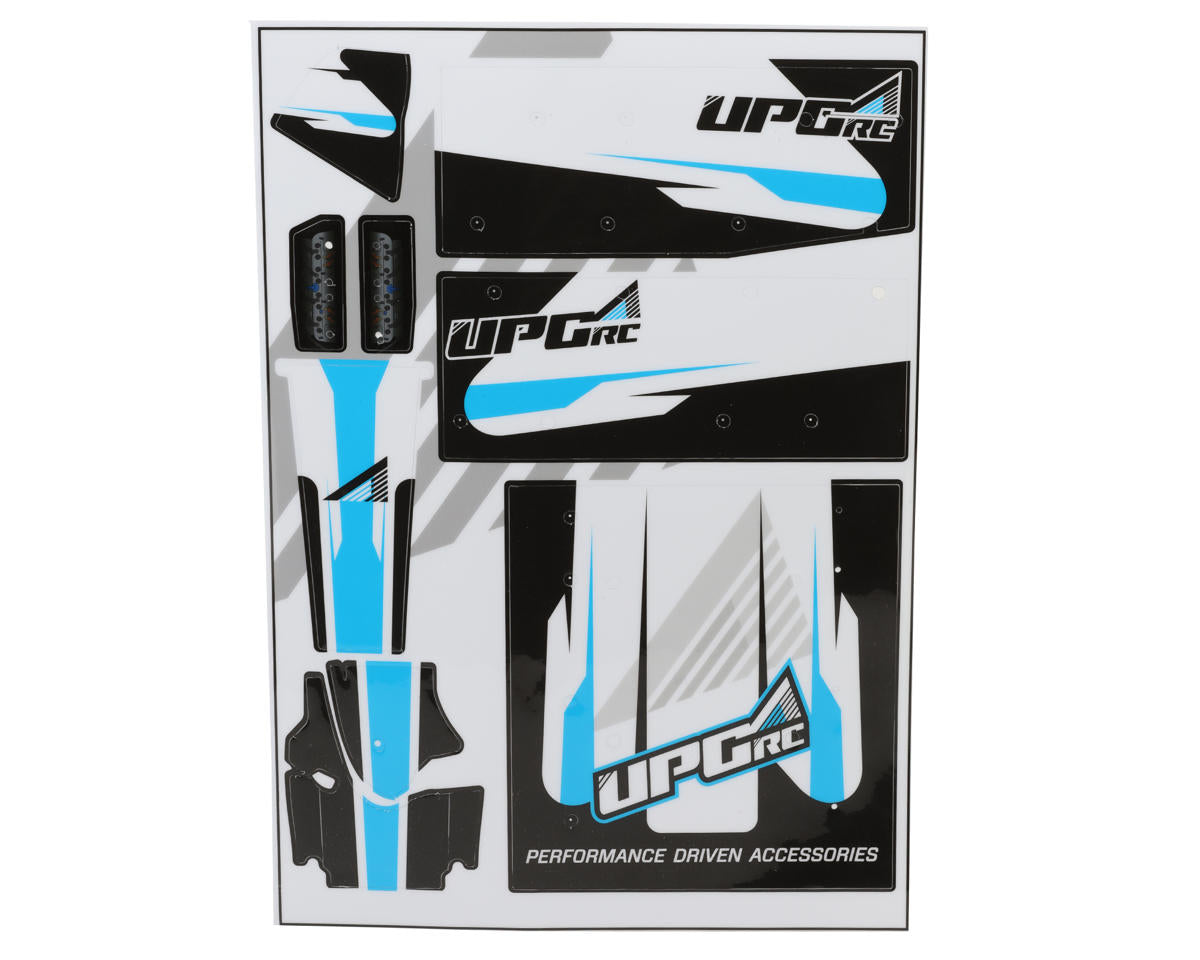UpGrade RC "Vector" Graphic Set for Losi® 22S™ Sprint Car (Blue)