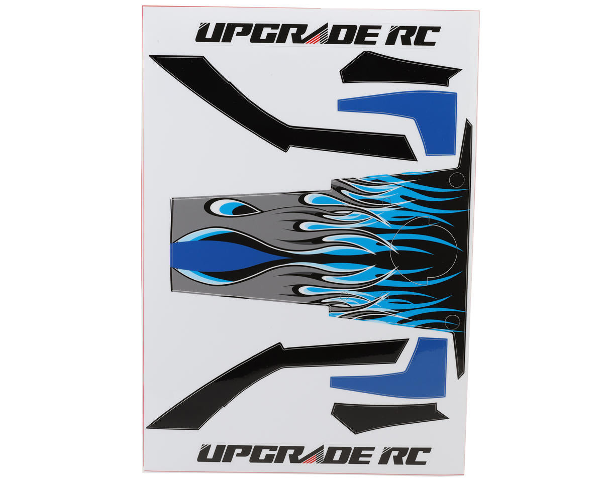 UpGrade RC "Flame" Wrap for Traxxas® Slash™ Modified (Blue)
