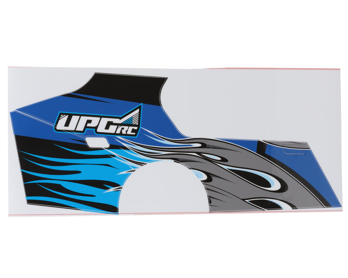 UpGrade RC "Flame" Wrap for Traxxas® Slash™ Modified (Blue)