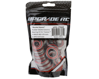 UpGrade RC "Rocket Speed" Rubber Sealed Ceramic Bearing Kit for Traxxas® 8S