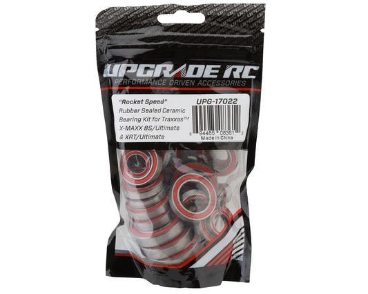 UpGrade RC "Rocket Speed" Rubber Sealed Ceramic Bearing Kit for Traxxas® 8S
