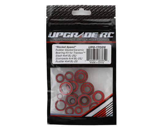 UpGrade RC "Rocket Speed" Rubber Sealed Ceramic Bearing Kit for Traxxas® BL-2S