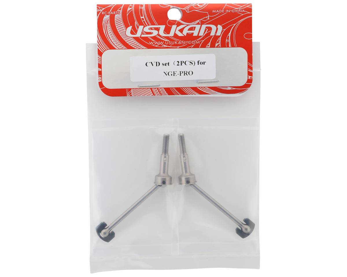 Usukani NGE-PRO 46mm Steel CVD Drive Shafts (2)