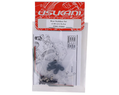 Usukani Rear Stabilizer Set (1.0/1.2/1.5mm)