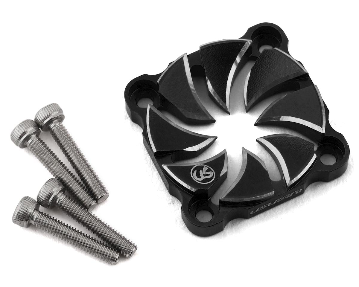 Usukani Aluminum Dissilient Fan Cover (Black) (25mm)