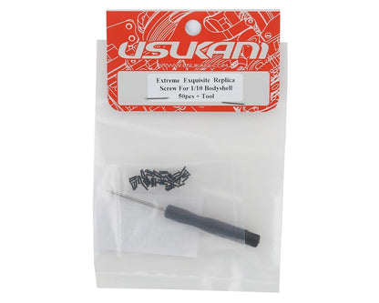 Usukani Extreme Exquisite Replica Screw w/Tool (Black) (50)
