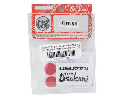 Usukani Ball-End Knuckle Stealth Body Mount Combo w/Extended Post (2)