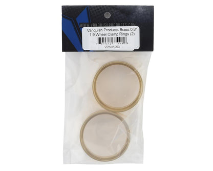 Vanquish Products Brass 0.8" 1.9" Wheel Clamp Rings (2)