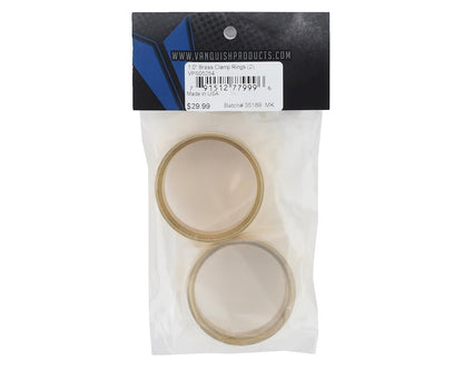 Vanquish Products Brass 1.0" 1.9" Wheel Clamp Rings (2)