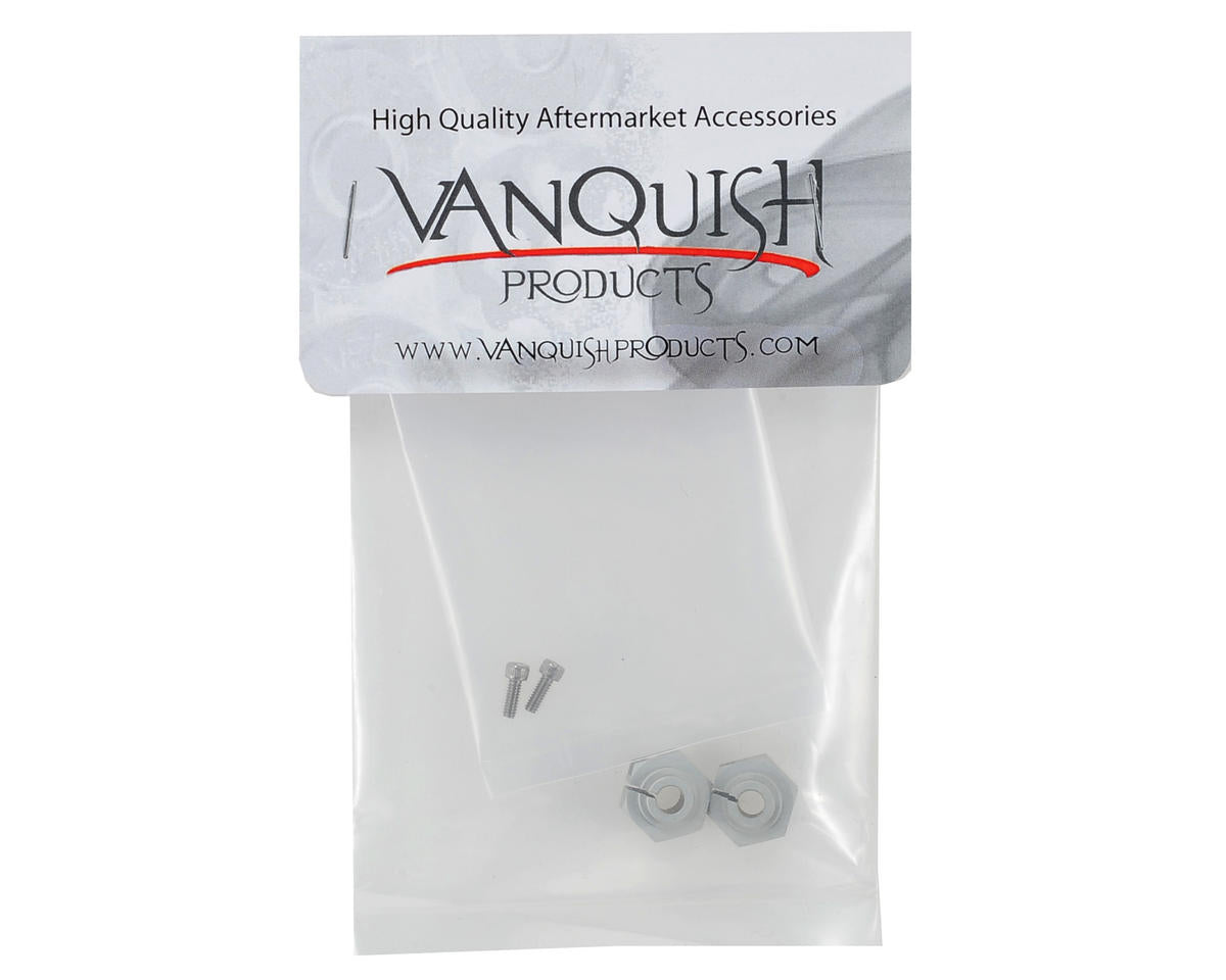 Vanquish Products Aluminum 12mm Clamping Wheel Hex (2) (Silver)