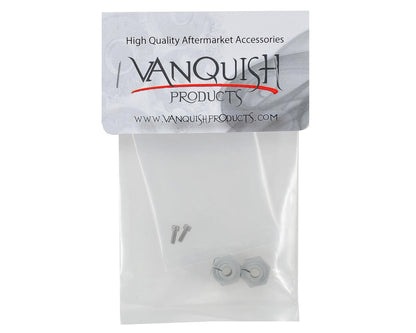 Vanquish Products Aluminum 12mm Clamping Wheel Hex (2) (Silver)