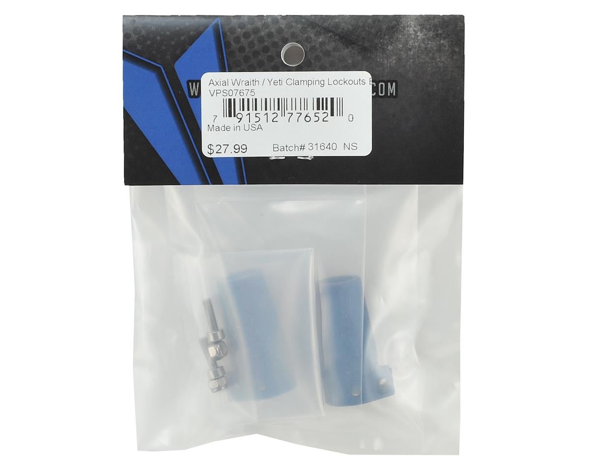 Vanquish Products Aluminum Wraith/Yeti Clamping Lockout (2) (Blue)