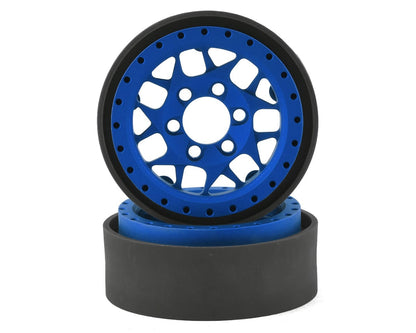Vanquish Products 1.9" KMC XD127 Bully CNC Aluminum Crawler Beadlock Wheels