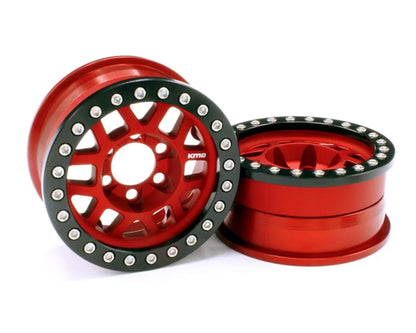 Vanquish Products 1.9" KMC XD229 Machete V2 CNC Aluminum Crawler Beadlock Wheels
