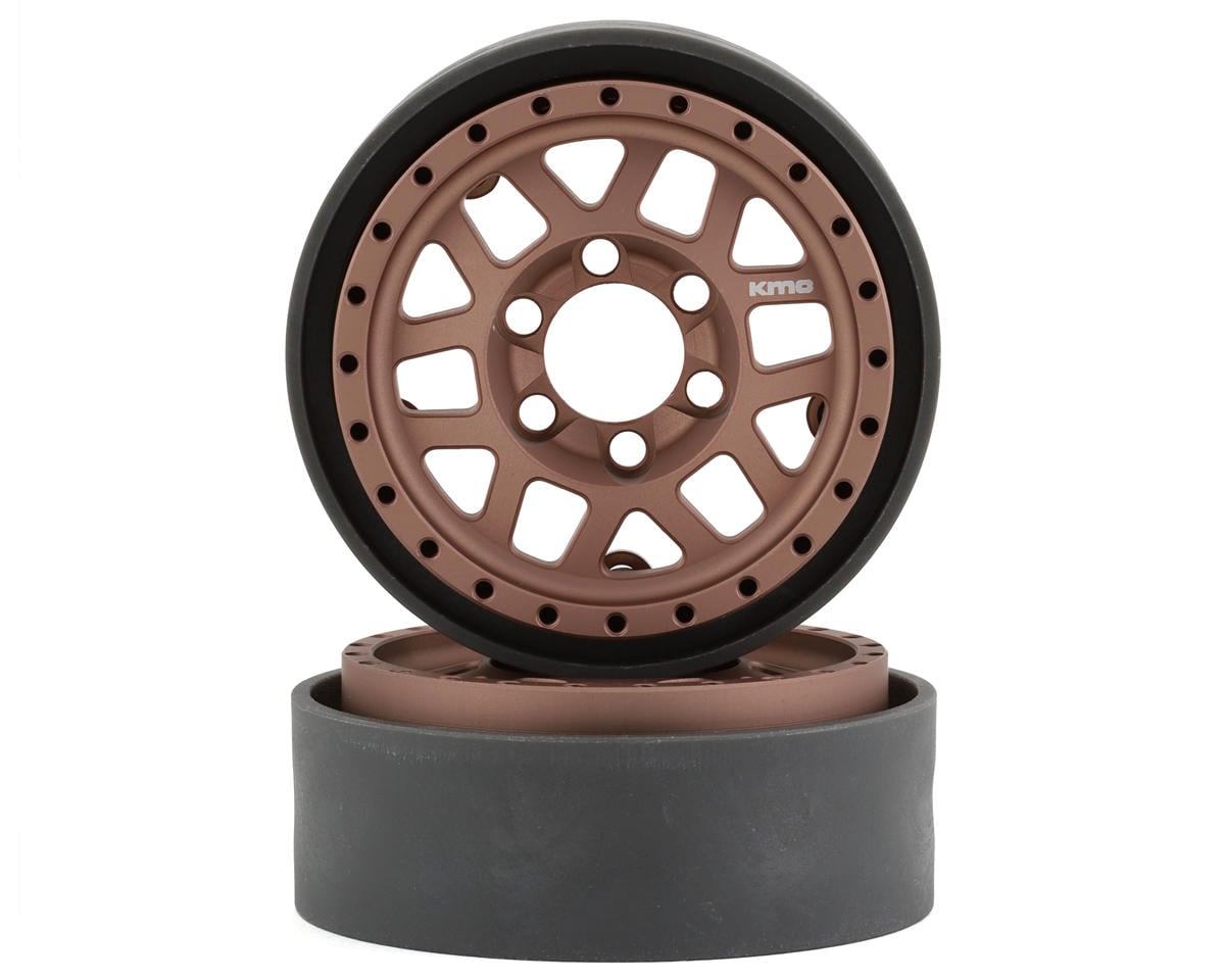Vanquish Products 1.9" KMC XD229 Machete V2 CNC Aluminum Crawler Beadlock Wheels