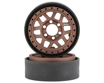 Vanquish Products 1.9" KMC XD229 Machete V2 CNC Aluminum Crawler Beadlock Wheels