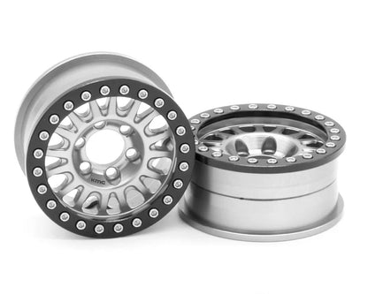 Vanquish Products 1.9" KMC KM445 Impact CNC Aluminum Crawler Beadlock Wheels