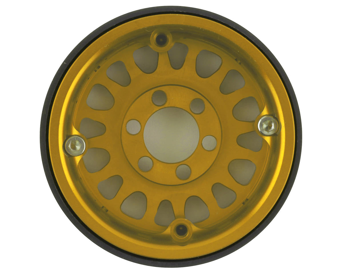Vanquish Products 1.9" KMC KM445 Impact CNC Aluminum Crawler Beadlock Wheels