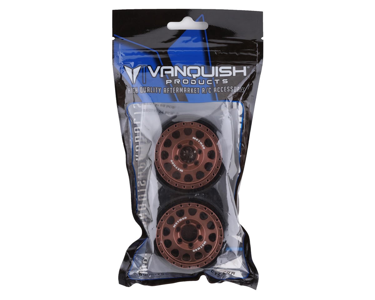 Vanquish Products 1.9" Method 105 CNC Aluminum Crawler Beadlock Wheels