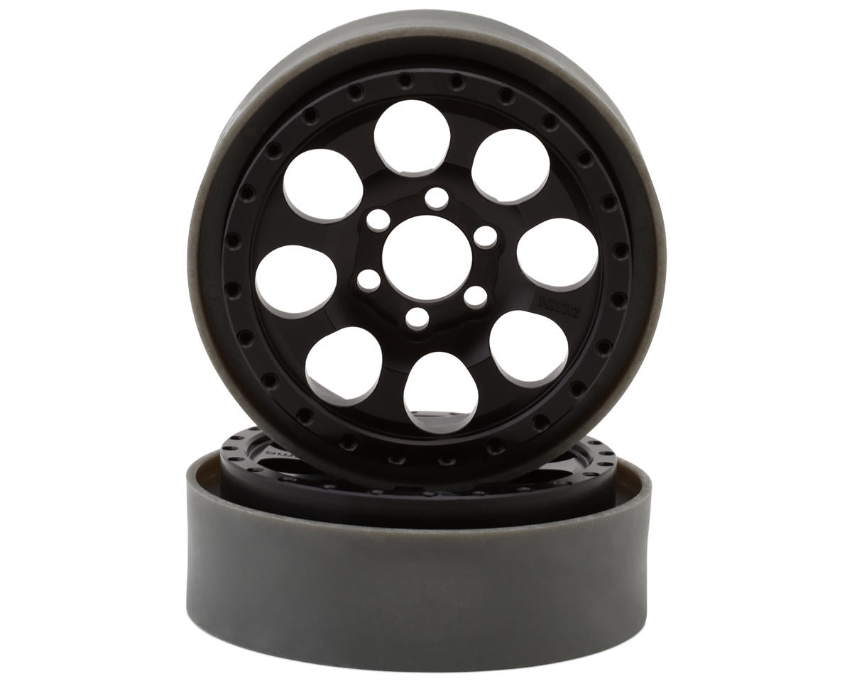 Vanquish Products 2.2" KMC KM237 Riot CNC Aluminum Crawler Beadlock Wheels