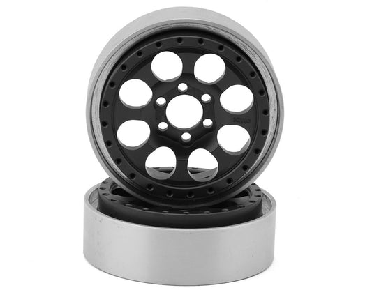 Vanquish Products 2.2" KMC KM237 Riot CNC Aluminum Crawler Beadlock Wheels