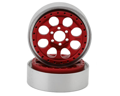 Vanquish Products 2.2" KMC KM237 Riot CNC Aluminum Crawler Beadlock Wheels