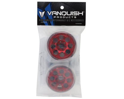 Vanquish Products 2.2" KMC KM237 Riot CNC Aluminum Crawler Beadlock Wheels