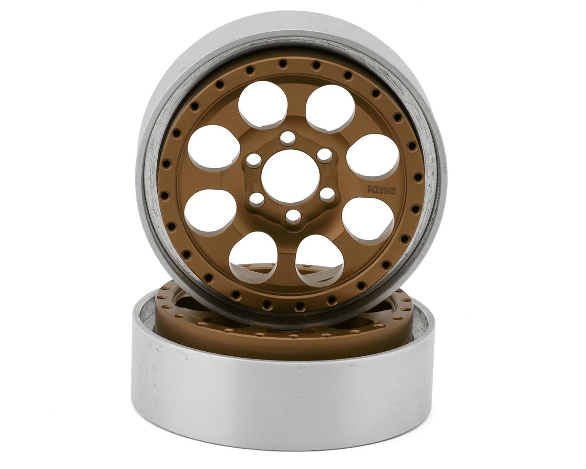 Vanquish Products 2.2" KMC KM237 Riot CNC Aluminum Crawler Beadlock Wheels