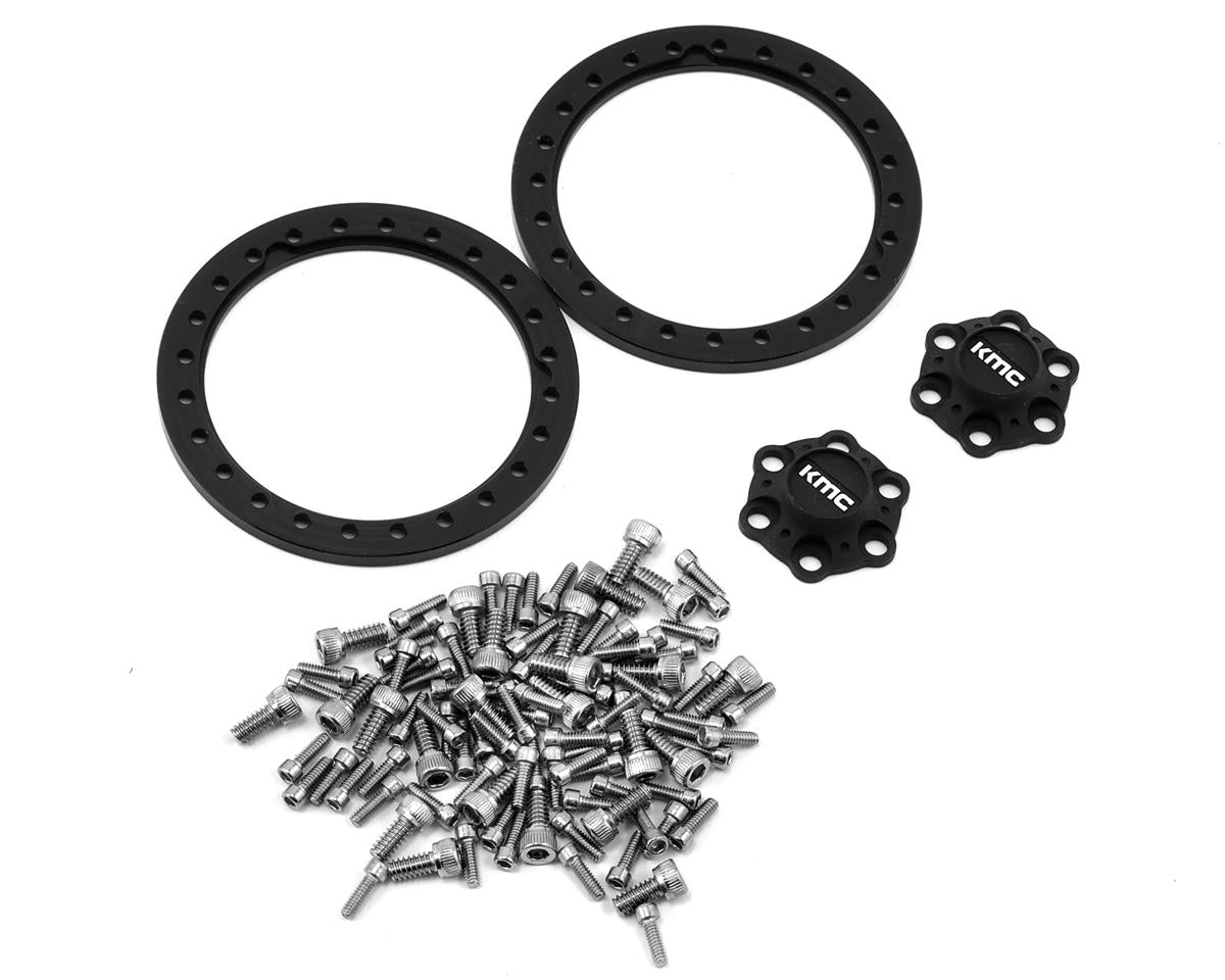 Vanquish Products 2.2" KMC KM237 Riot CNC Aluminum Crawler Beadlock Wheels