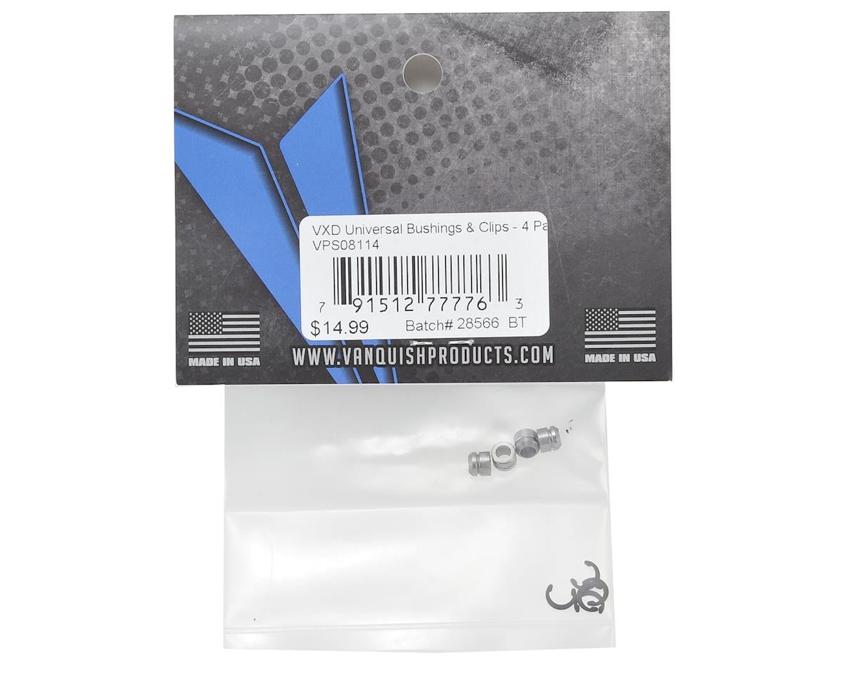Vanquish Products VXD Universal AR60 Bushing & Clip Set (4)