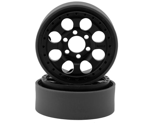 Vanquish Products 1.9" KMC KM237 Riot CNC Aluminum Crawler Beadlock Wheels