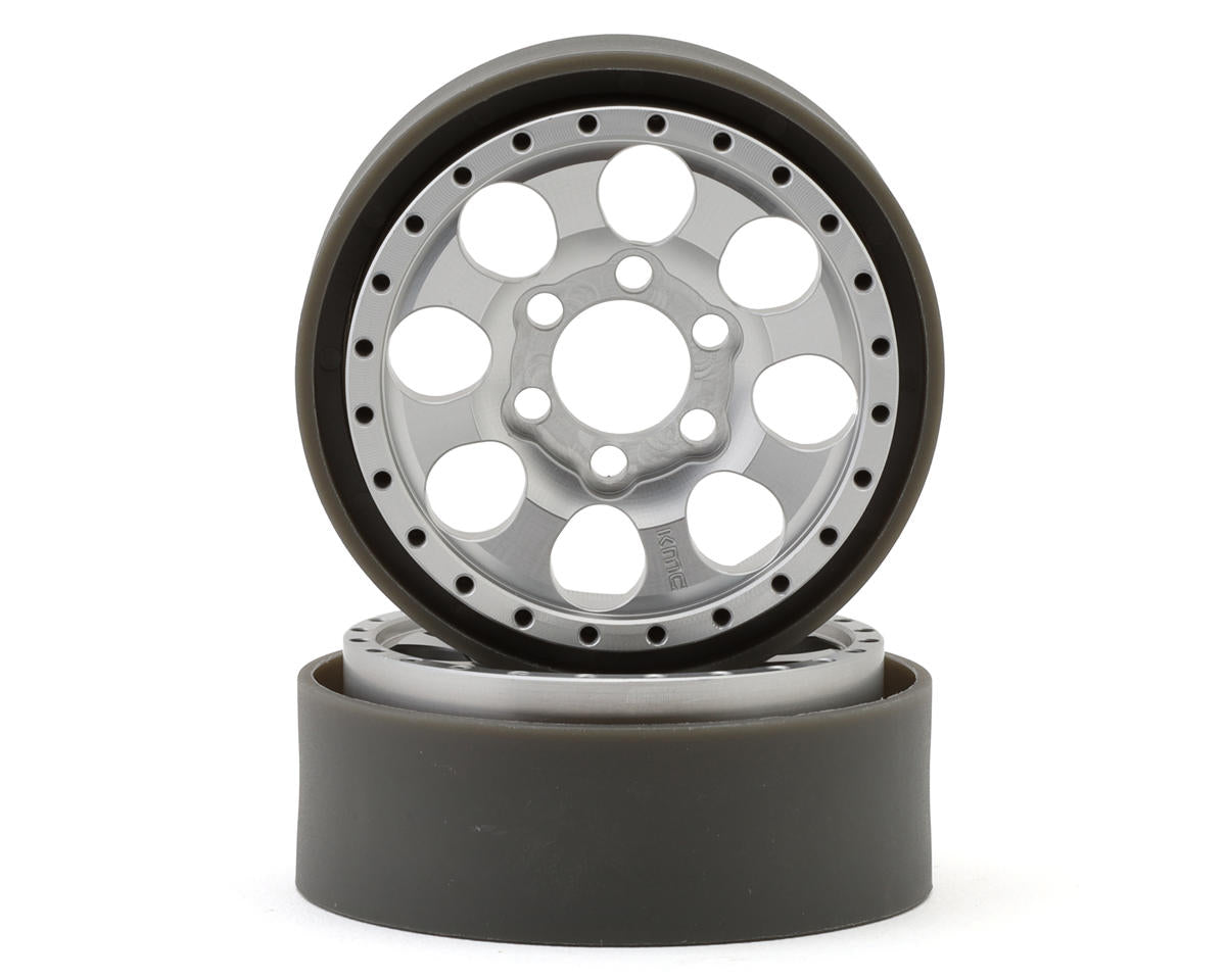 Vanquish Products 1.9" KMC KM237 Riot CNC Aluminum Crawler Beadlock Wheels
