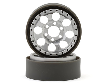 Vanquish Products 1.9" KMC KM237 Riot CNC Aluminum Crawler Beadlock Wheels