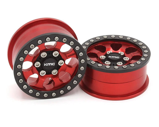 Vanquish Products 1.9" KMC KM237 Riot CNC Aluminum Crawler Beadlock Wheels