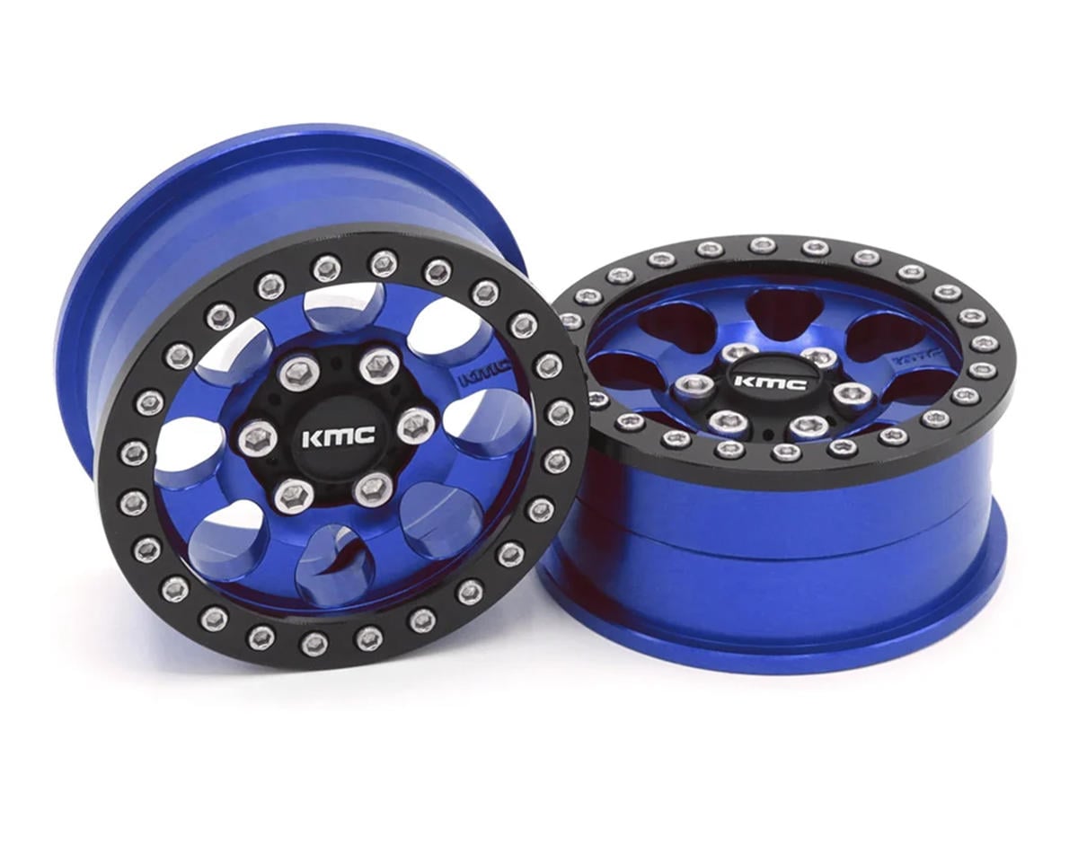 Vanquish Products 1.9" KMC KM237 Riot CNC Aluminum Crawler Beadlock Wheels