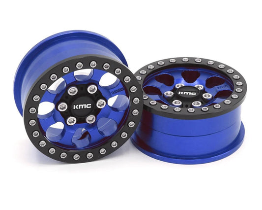 Vanquish Products 1.9" KMC KM237 Riot CNC Aluminum Crawler Beadlock Wheels