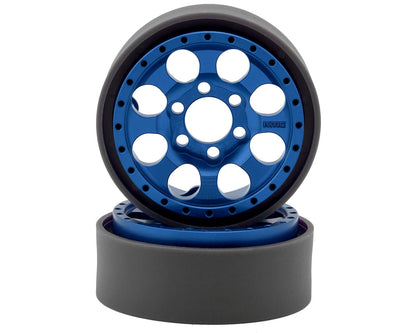 Vanquish Products 1.9" KMC KM237 Riot CNC Aluminum Crawler Beadlock Wheels