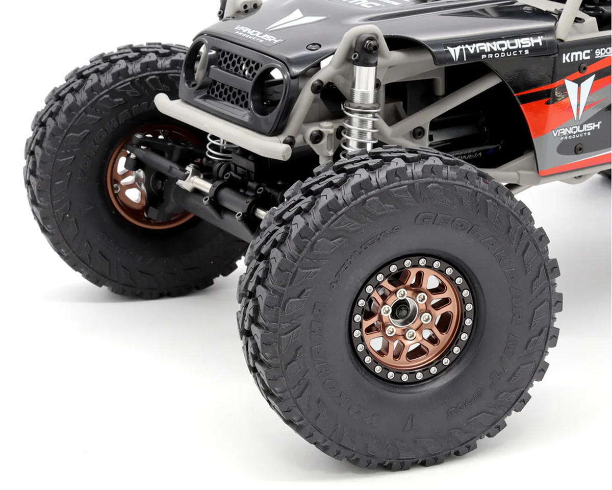 Vanquish Products 1.9" Battle Born Kilo CNC Aluminum Crawler Beadlock Wheels