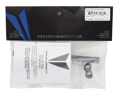 Vanquish Products VS4-10 Currie D44 Rear Axle (Black)