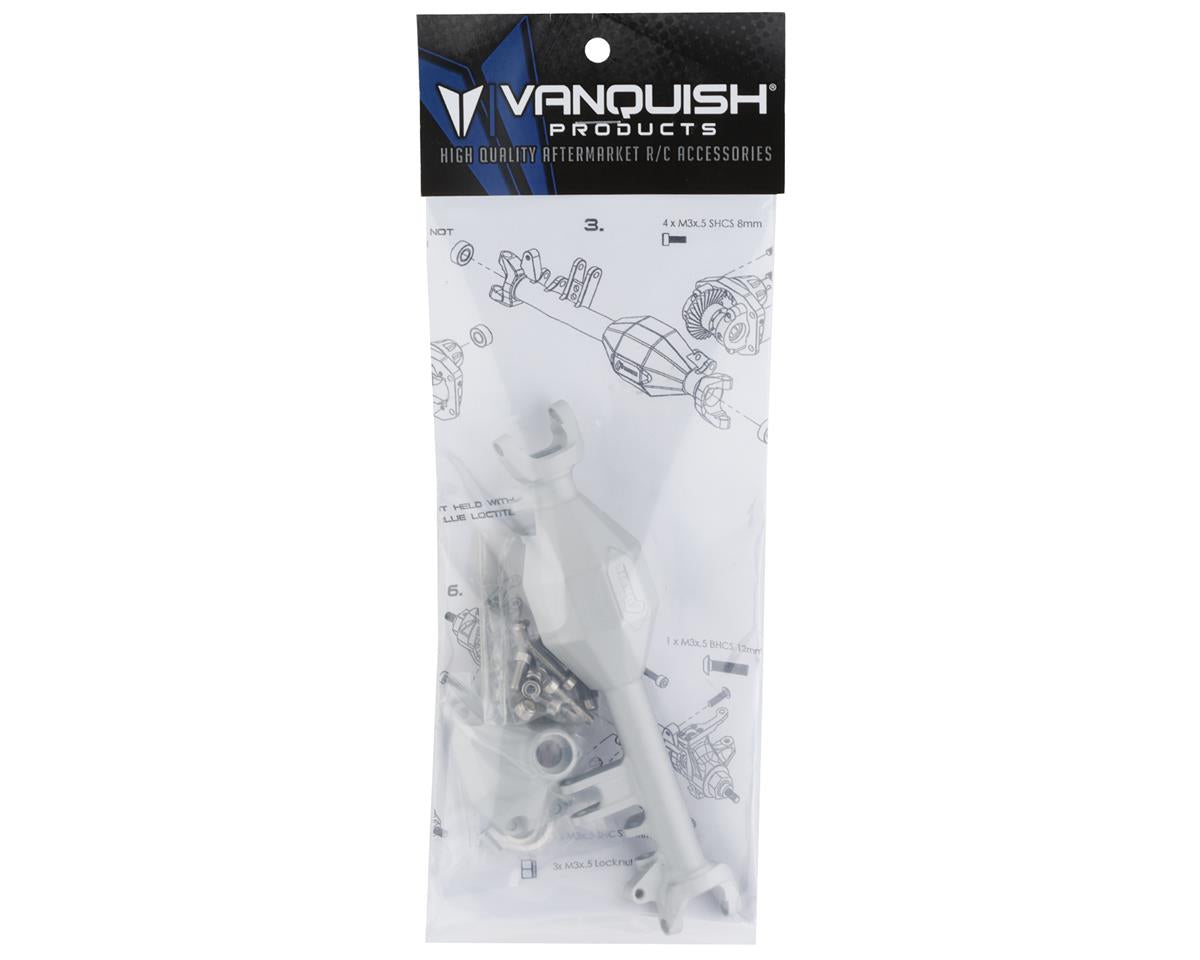 Vanquish Products VS4-10 Currie F9 Front Axle (Silver)