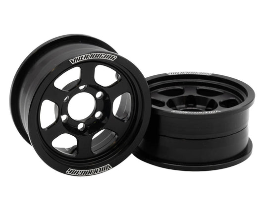 Vanquish Products 1.9" Volk Racing TE37XT CNC Aluminum Crawler Beadlock Wheels