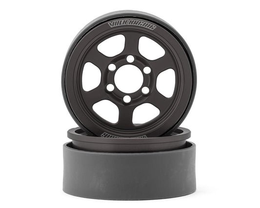 Vanquish Products 1.9" Volk Racing TE37XT CNC Aluminum Crawler Beadlock Wheels