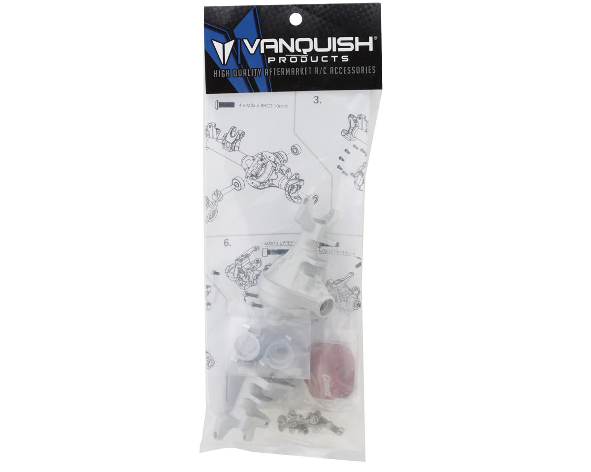 Vanquish Products VS4-10 Currie HD44 Front Axle (Clear Anodized)