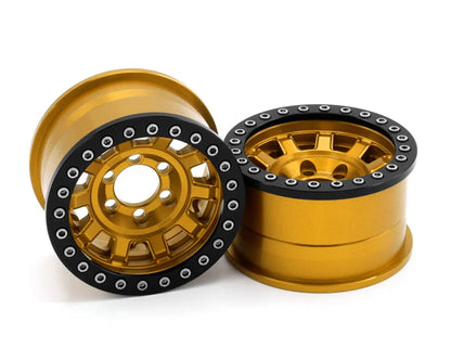 Vanquish Products 2.2" KMC KM236 Tank CNC Aluminum Crawler Beadlock Wheels