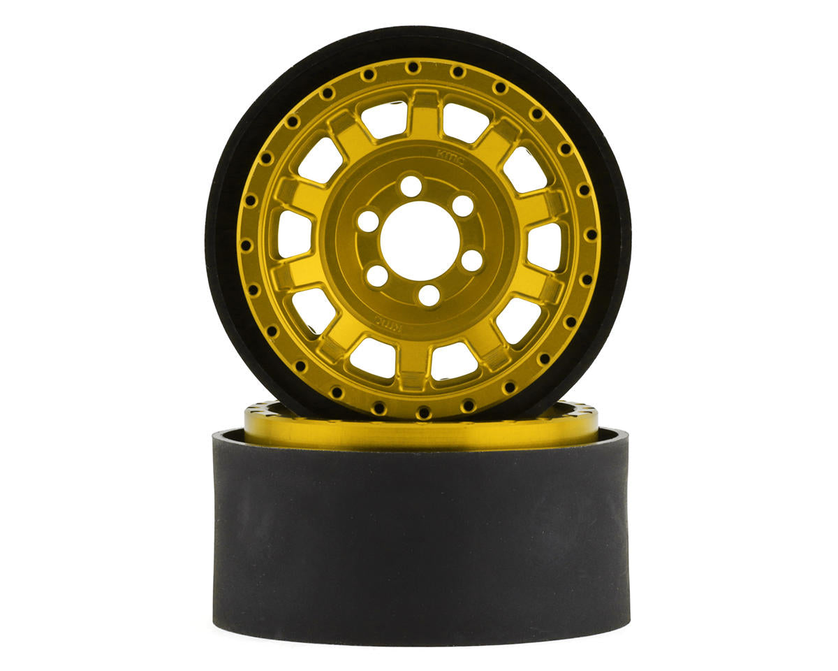 Vanquish Products 2.2" KMC KM236 Tank CNC Aluminum Crawler Beadlock Wheels