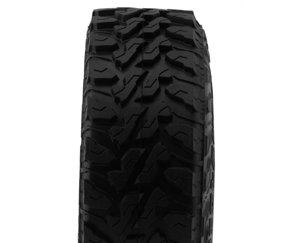 Vanquish Products Yokohama Geolandar M/T 1.9" Rock Crawler Tires (2) (Red)