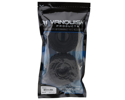 Vanquish Products Yokohama Geolandar M/T 1.9" Rock Crawler Tires (2) (Red)