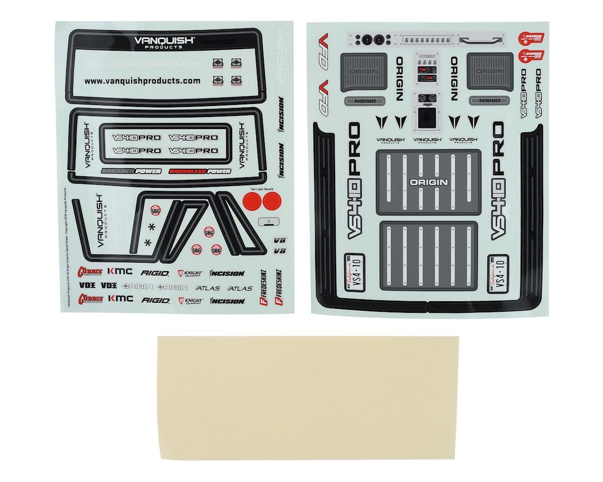 Vanquish Products VS4-10 Origin Halfcab Body Set (Clear)