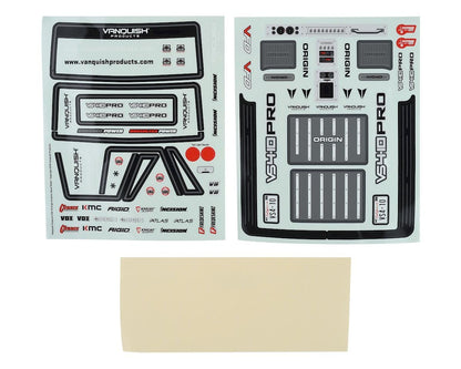 Vanquish Products VS4-10 Origin Halfcab Body Set (Clear)